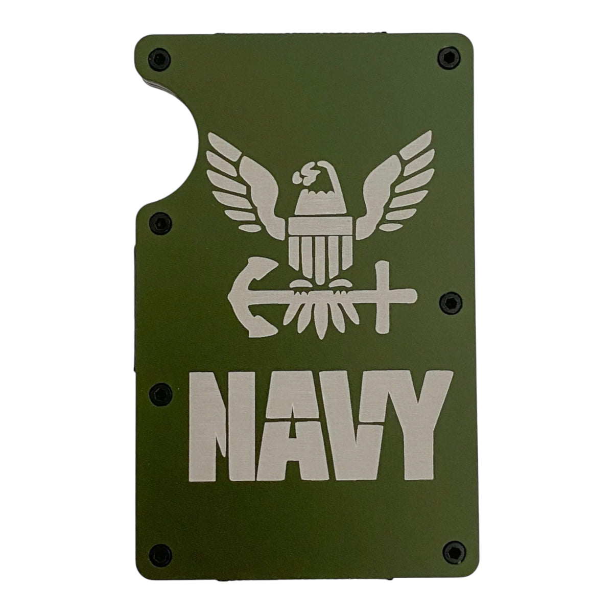 U.S. Navy Laser Engraved RFID Wallet