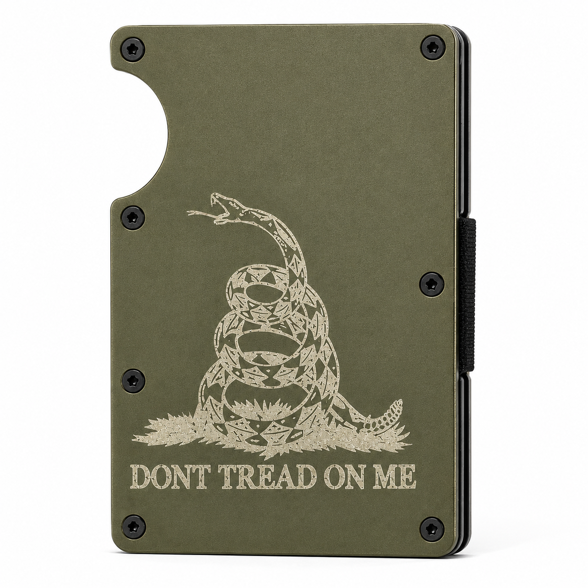 Don't Tread on Me Laser Engraved RFID Wallet