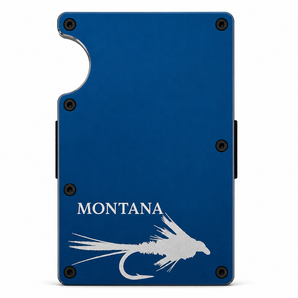 Montana Fly Fishing Laser Engraved RFID Wallet