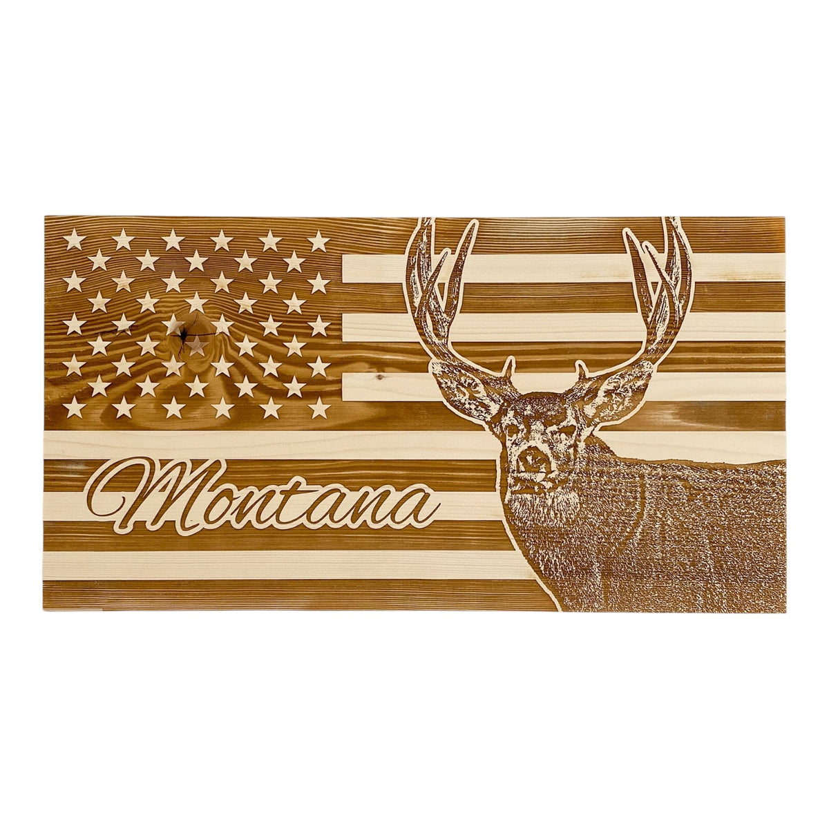 Montana Mule Deer flag - product image 1