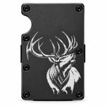 Bull Elk Laser Engraved RFID Wallet