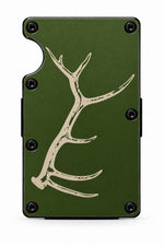 Elk Shed Laser Engraved RFID Wallet