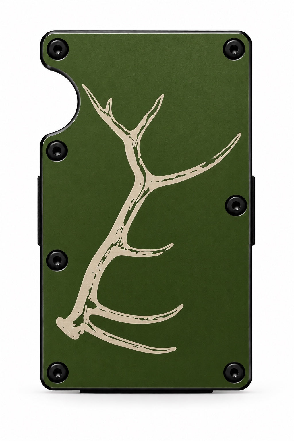 Elk Shed Laser Engraved RFID Wallet