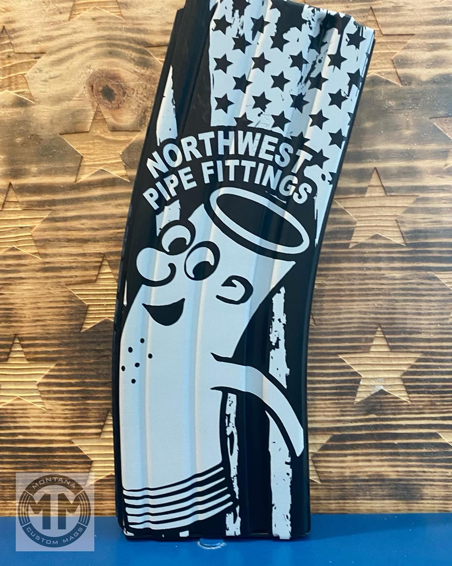 Check out the custom mags we just finished for Northwest Pipe Fittings in Butte. They turned out great. J.J. And the crew now have new mags for their boom sticks. Thank for the business.

PM us and we can get going on a custom mag for you!